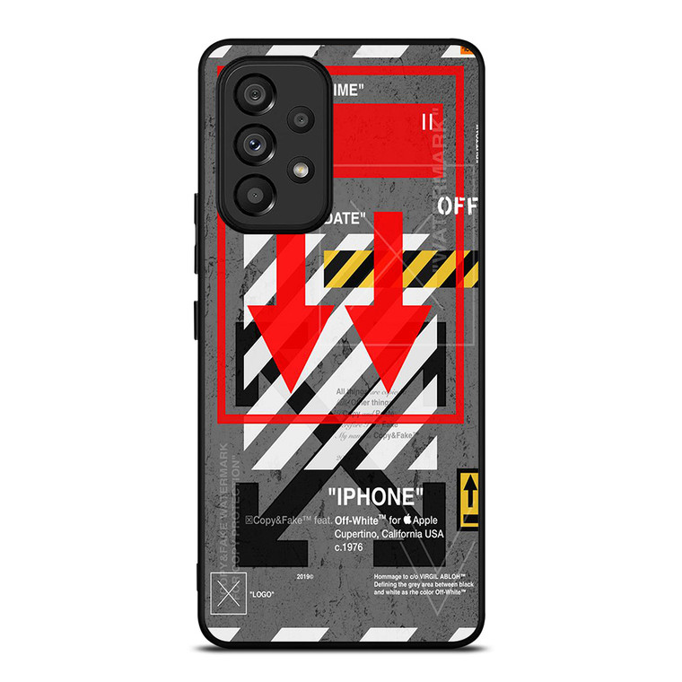 OFF WHITE ARROW DOWN Samsung Galaxy A53 Case Cover