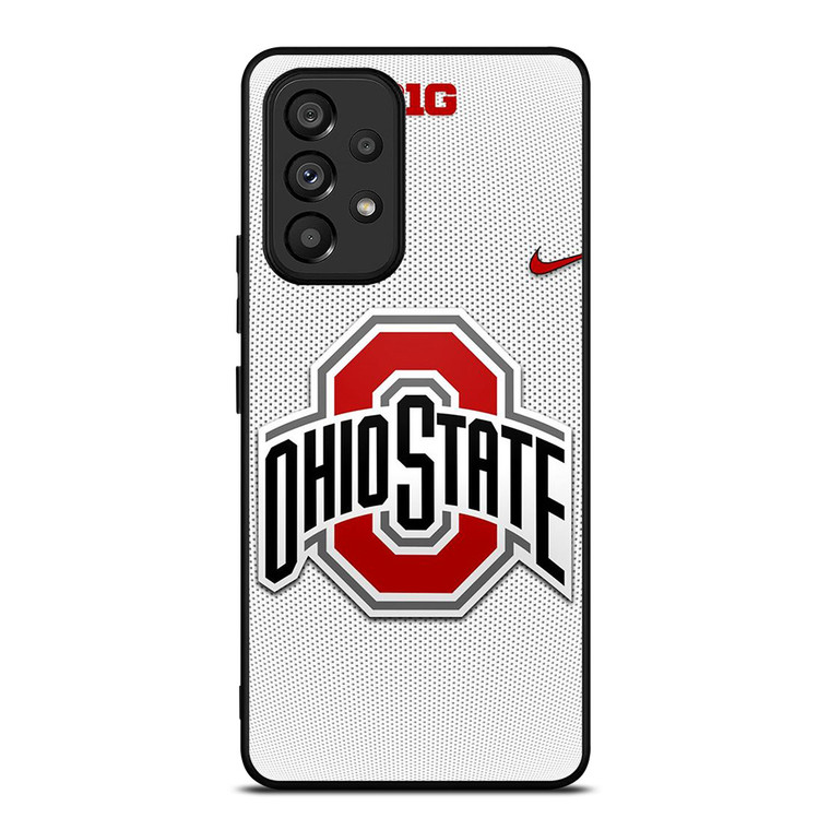 OHIO STATE BUCKEYES LOGO FOOTBALL NIKE BIG Samsung Galaxy A53 Case Cover
