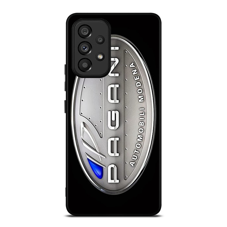 PAGANI AUTOMOBILI METAL LOGO Samsung Galaxy A53 Case Cover PAGANI AUTOMOBILI METAL LOGO Samsung Galaxy A53 Case Cover