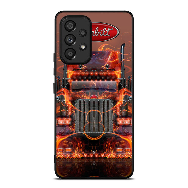 PETERBILT TRUCK FIRE LOGO Samsung Galaxy A53 Case Cover