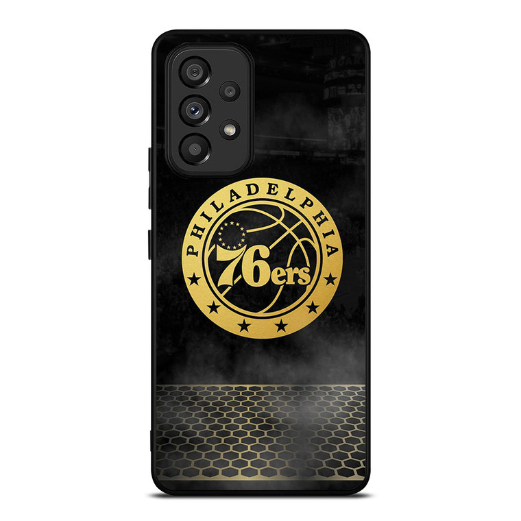 PHILADELPHIA 76ERS GOLD LOGO Samsung Galaxy A53 Case Cover