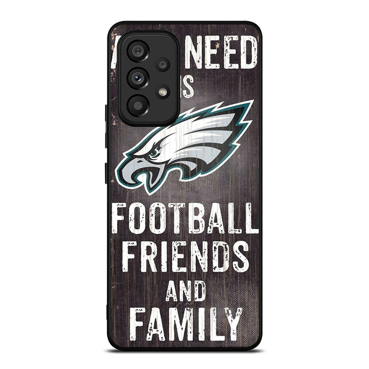 PHILADELPHIA EAGLES FOOTBALL QUOTES Samsung Galaxy A53 Case Cover