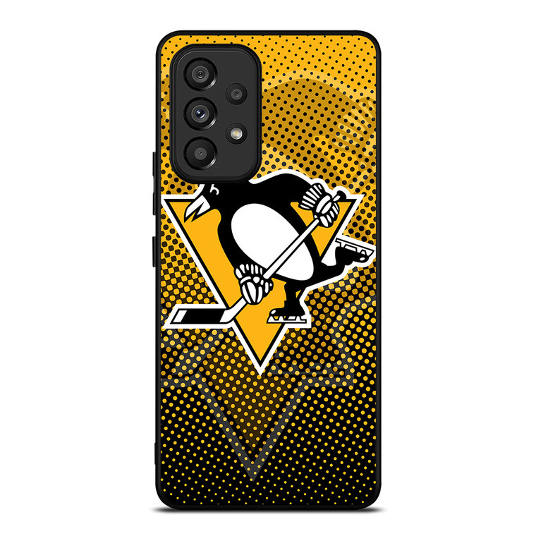 PITTSBURGH PENGUINS NHL HALFTONE Samsung Galaxy A53 Case Cover PITTSBURGH PENGUINS NHL HALFTONE Samsung Galaxy A53 Case Cover