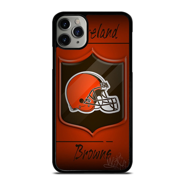 CLEVELAND BROWNS HELMET LOGO iPhone 11 Pro Max Case Cover