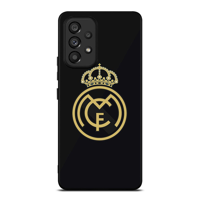 REAL MADRID CF LOGO BLACK Samsung Galaxy A53 Case Cover REAL MADRID CF LOGO BLACK Samsung Galaxy A53 Case Cover