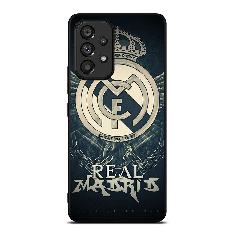 REAL MADRID FC LOGO Samsung Galaxy A53 Case Cover REAL MADRID FC LOGO Samsung Galaxy A53 Case Cover
