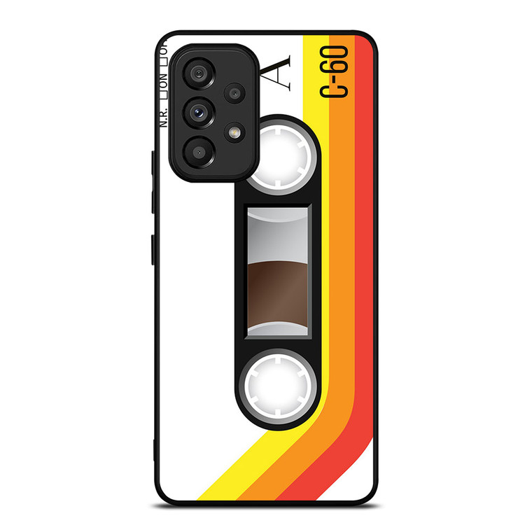 RETRO CASETTE TAPE Samsung Galaxy A53 Case Cover RETRO CASETTE TAPE Samsung Galaxy A53 Case Cover