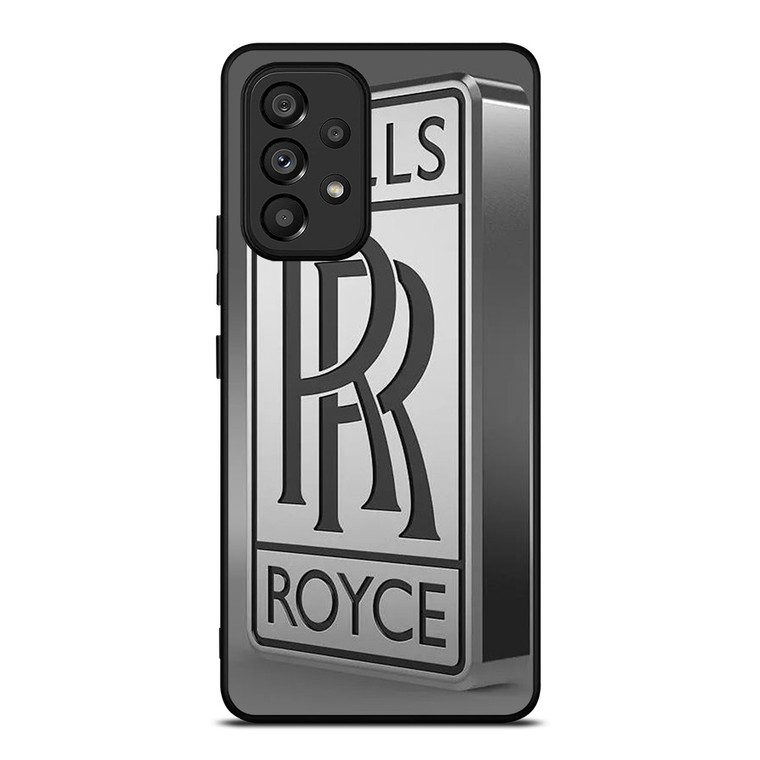 ROLLS ROYCE 3D LOGO Samsung Galaxy A53 Case Cover ROLLS ROYCE 3D LOGO Samsung Galaxy A53 Case Cover