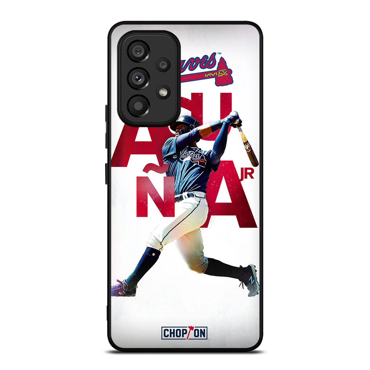 RONALD ACUNA JR ATLANTA BRAVES BASEBALL Samsung Galaxy A53 Case Cover