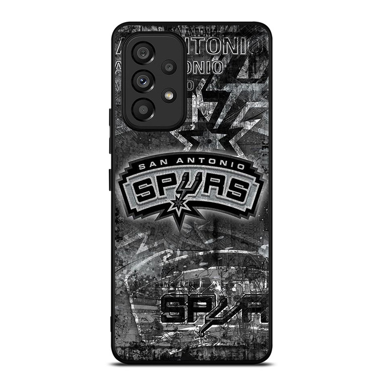SAN ANTONIO SPURS LOGO Samsung Galaxy A53 Case Cover SAN ANTONIO SPURS LOGO Samsung Galaxy A53 Case Cover