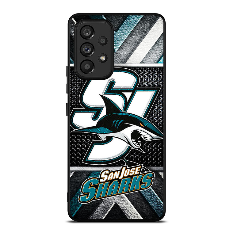 SAN JOSE SHARKS LOGO NHL Samsung Galaxy A53 Case Cover SAN JOSE SHARKS LOGO NHL Samsung Galaxy A53 Case Cover