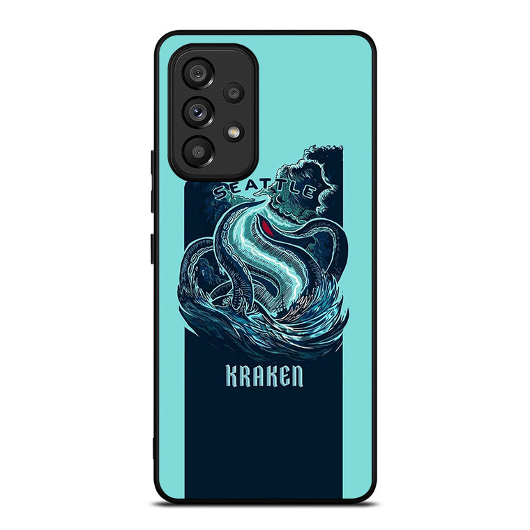 SEATTLE KRAKEN LOGO HOCKEY ICON Samsung Galaxy A53 Case Cover SEATTLE KRAKEN LOGO HOCKEY ICON Samsung Galaxy A53 Case Cover