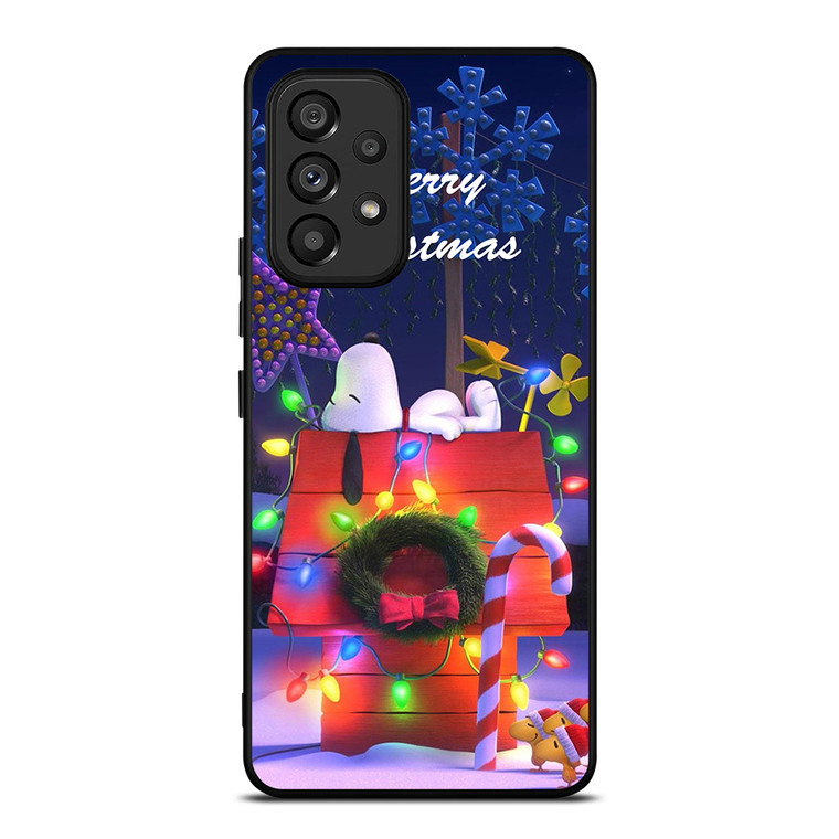 SNOOPY MERRY CHRISTMAS Samsung Galaxy A53 Case Cover