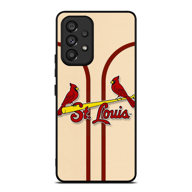 ST LOUIS CARDINALS LOGO BASEBALL TEAM JERSEY Samsung Galaxy A53 Case Cover