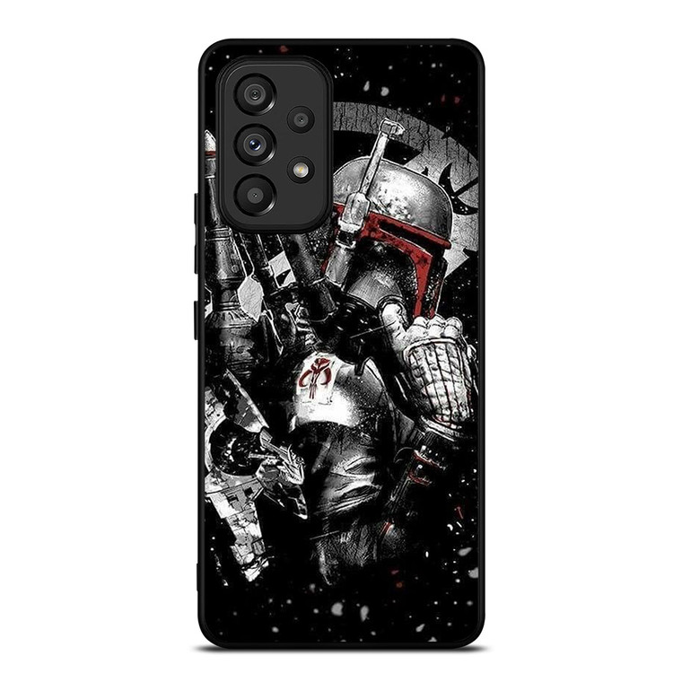 STAR WARS BOBA FETT ART Samsung Galaxy A53 Case Cover