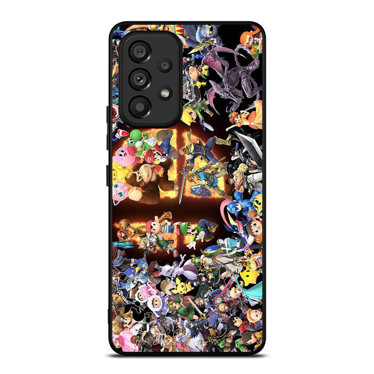 SUPER SMASH BROS GAME Samsung Galaxy A53 Case Cover