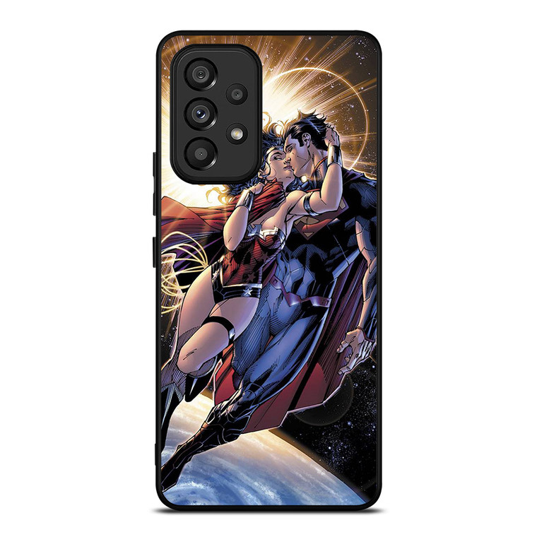 SUPERMAN KISSING WONDER WOMAN Samsung Galaxy A53 Case Cover SUPERMAN KISSING WONDER WOMAN Samsung Galaxy A53 Case Cover