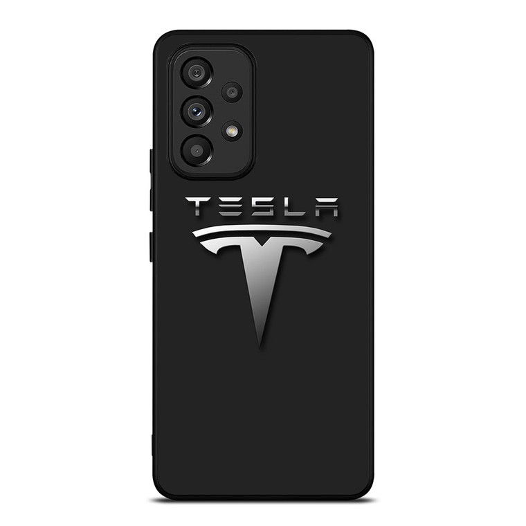 TESLA CAR LOGO Samsung Galaxy A53 Case Cover