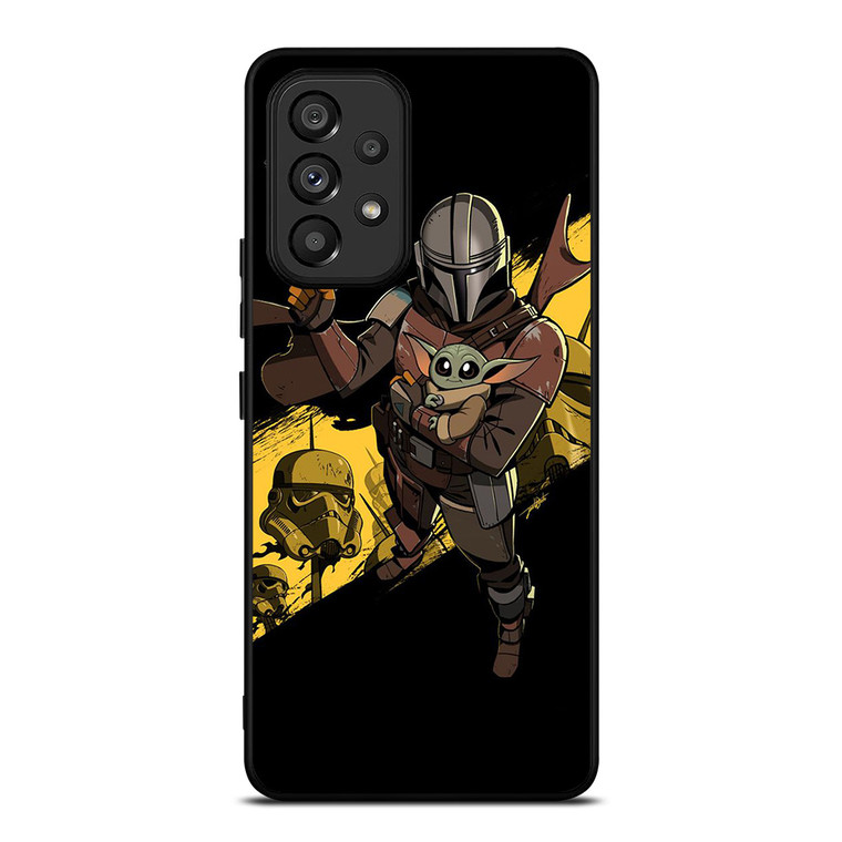 THE MANDALORIAN BABY YODA STAR WARS Samsung Galaxy A53 Case Cover