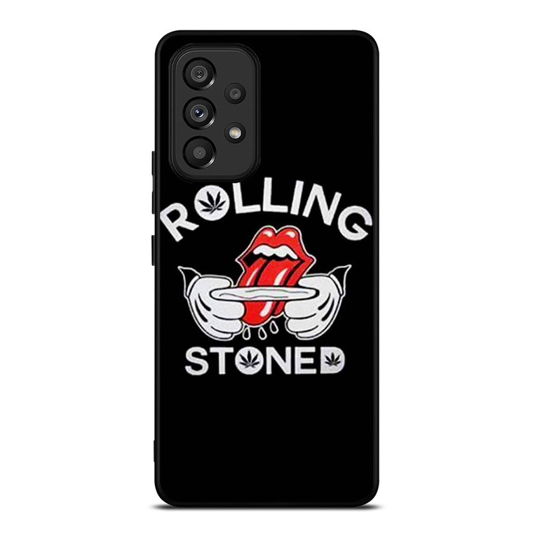 THE ROLLING STONES WEED LOGO Samsung Galaxy A53 Case Cover