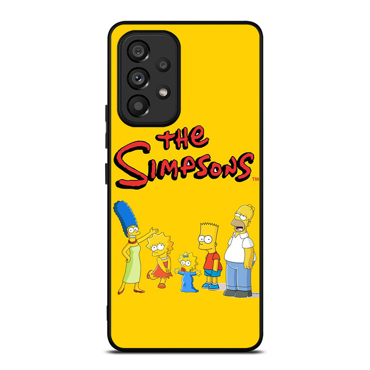 THE SIMPSONS FAMILY CARTOON Samsung Galaxy A53 Case Cover