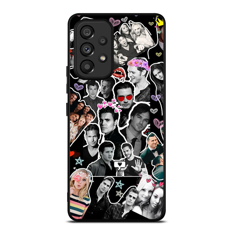 THE VAMPIRE DIARIES COLLAGE Samsung Galaxy A53 Case Cover THE VAMPIRE DIARIES COLLAGE Samsung Galaxy A53 Case Cover
