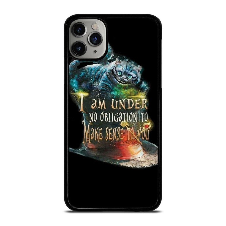 CHESHIRE CAT QUOTE ALICE IN WONDERLAND iPhone 11 Pro Max Case Cover