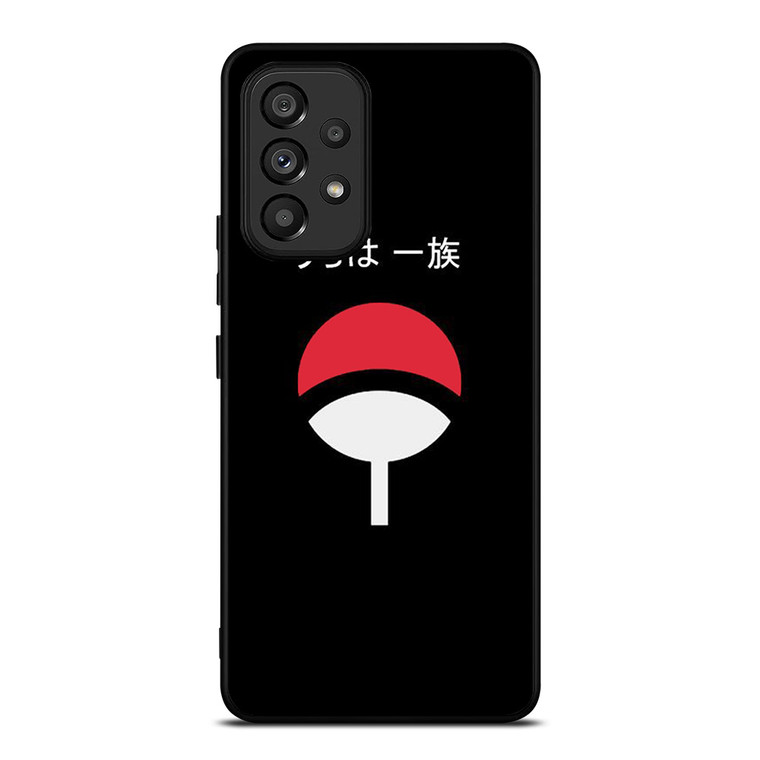UCHIHA CLAN LOGO MINIMALIST Samsung Galaxy A53 Case Cover