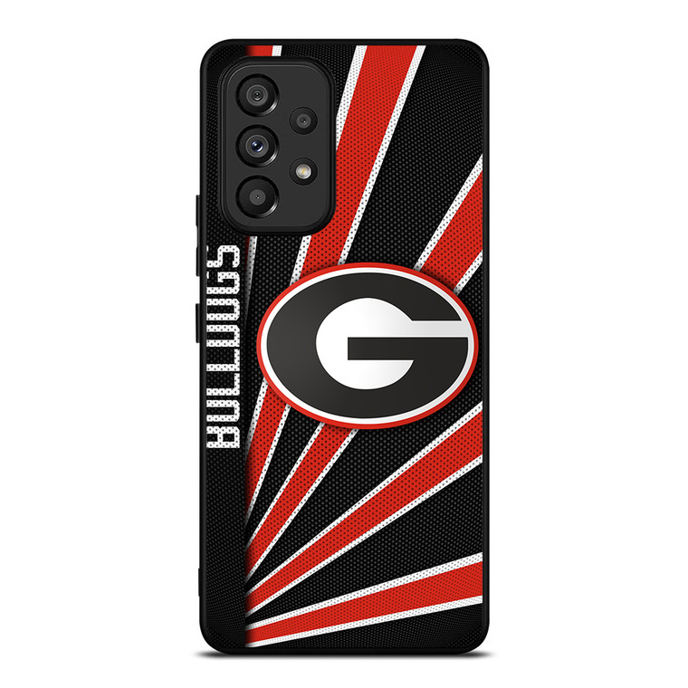 UGA GEORGIA BULLDOGS ICON Samsung Galaxy A53 Case Cover