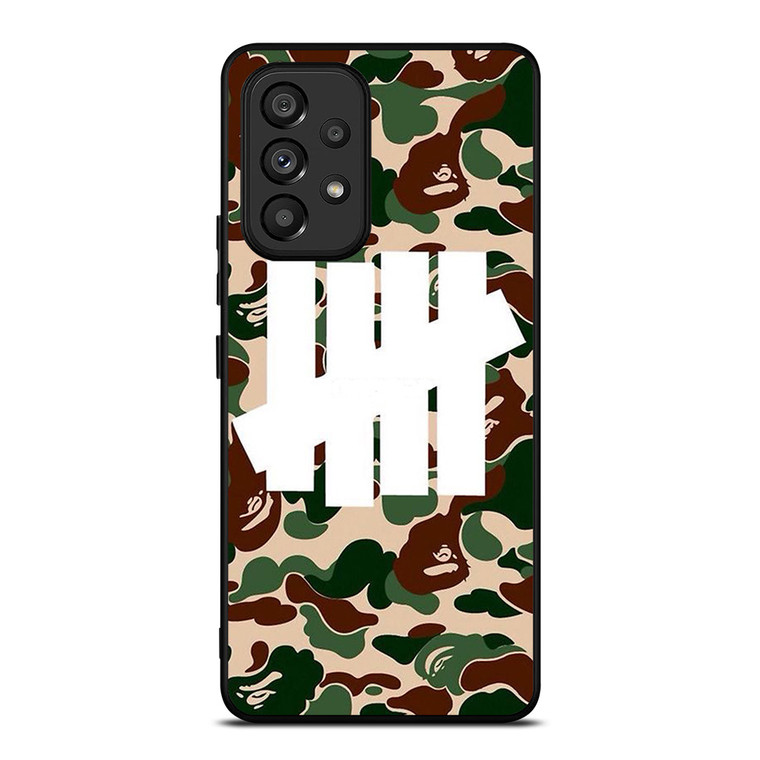 UNDEFEATED BAPE CAMO Samsung Galaxy A53 Case Cover