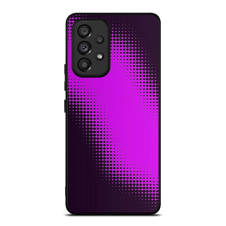 VIOLET HALFTONE PATTERN Samsung Galaxy A53 Case Cover