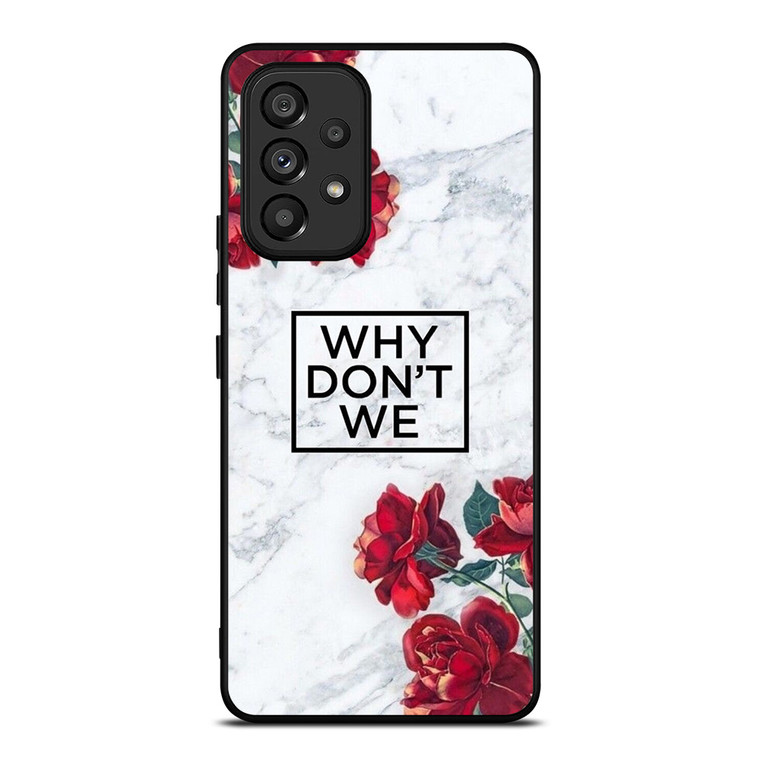 WHY DONT WE ROSE MARBLE Samsung Galaxy A53 Case Cover