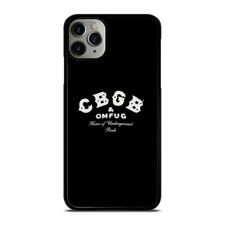 CBGB OMFUG UNDERGROUND ROCK 2 iPhone 11 Pro Max Case Cover