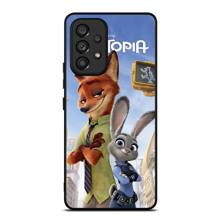 ZOOTOPIA NICK AND JUDY DISNEY Samsung Galaxy A53 Case Cover