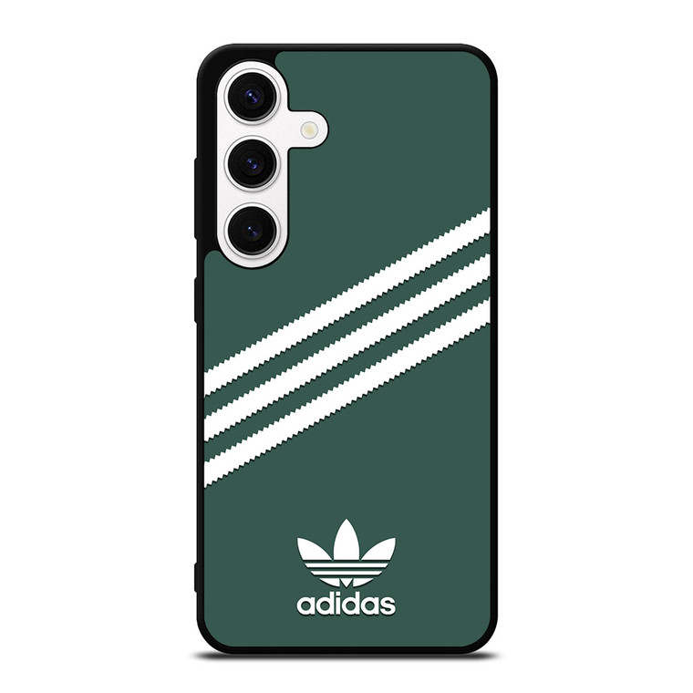 ADIDAS ORIGINALS STRIPES GREEN Samsung Galaxy S24 Case Cover