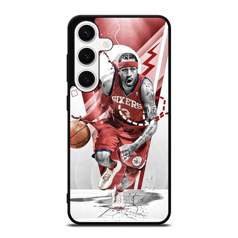 ALLEN IVERSON SIXERS BASKETBALL Samsung Galaxy S24 Case Cover