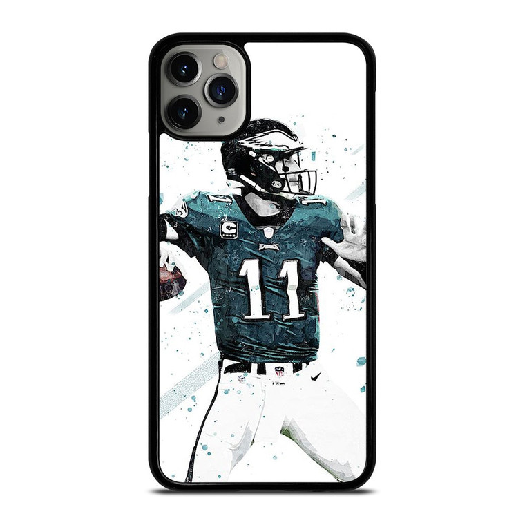 CARSON WENTZ  PHILADELPHIA EAGLES FOOTBALL iPhone 11 Pro Max Case Cover