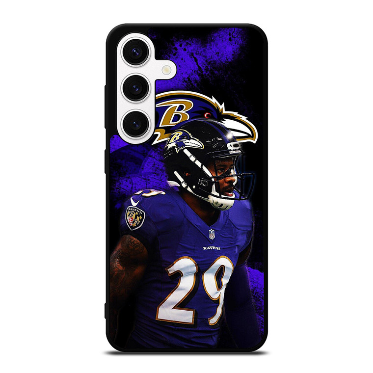 BALTIMORE RAVENS MARLON HUMPHREY 29 NFL Samsung Galaxy S24 Case Cover