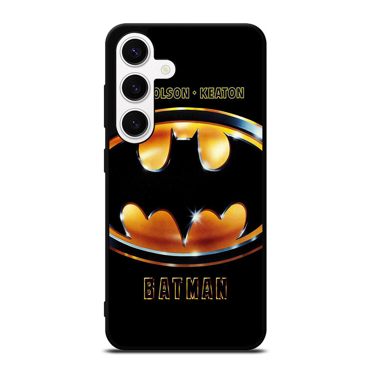 BATMAN LOGO VINTAGE KEATON Samsung Galaxy S24 Case Cover