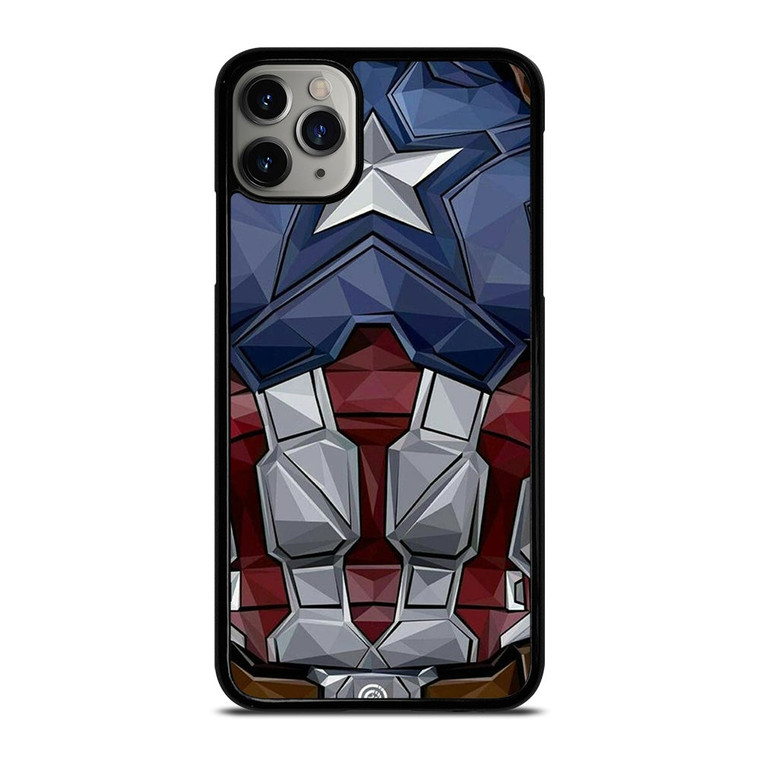CAPTAIN AMERICA SUIT ARMOR AVENGERS iPhone 11 Pro Max Case Cover