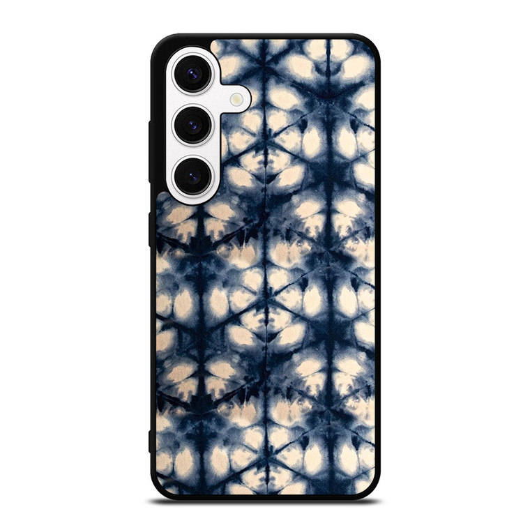 BLUE WILDFLOWER PATTERN Samsung Galaxy S24 Case Cover