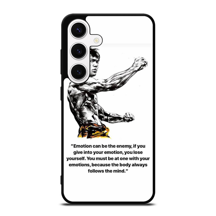 BRUCE LEE QUOTE Samsung Galaxy S24 Case Cover