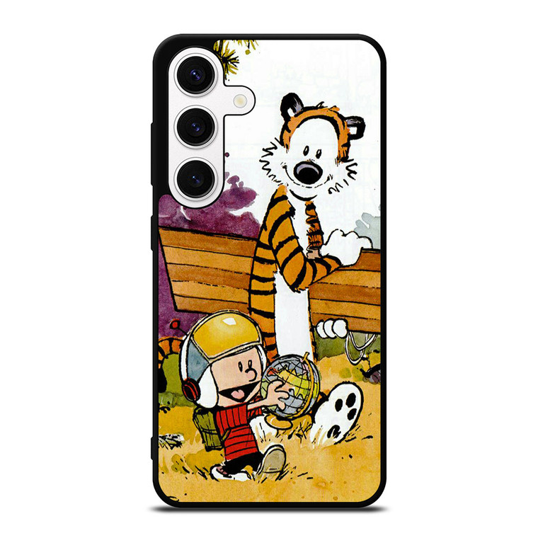 CALVIN AND HOBBES CARTOON Samsung Galaxy S24 Case Cover
