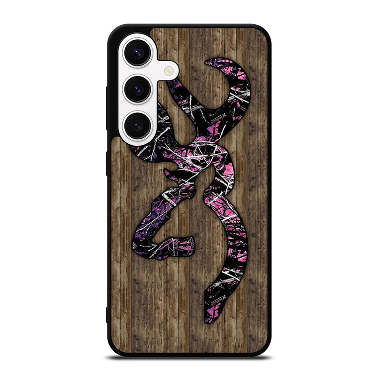 CAMO BROWNING PINK WOOD Samsung Galaxy S24 Case Cover CAMO BROWNING PINK WOOD Samsung Galaxy S24 Case Cover