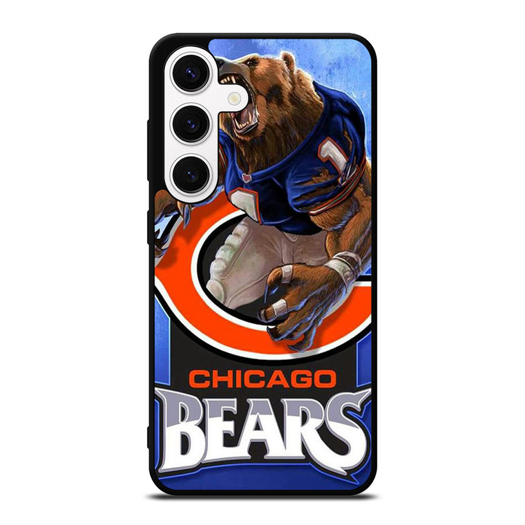 CHICAGO BEARS MASCOT LOGO Samsung Galaxy S24 Case Cover
