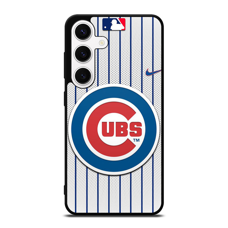 CHICAGO CUBS LOGO JERSEY Samsung Galaxy S24 Case Cover
