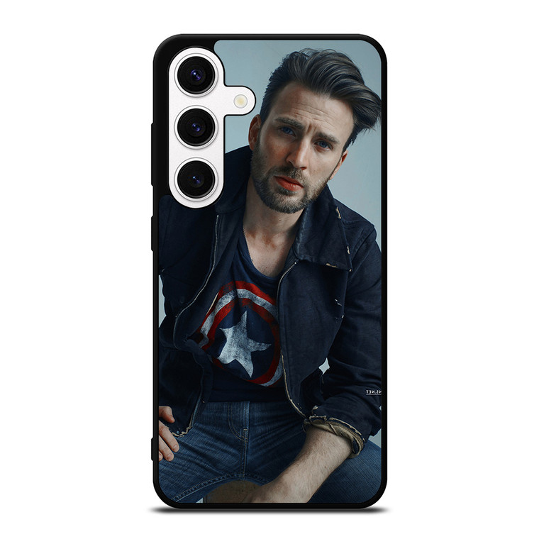 CHRIS EVANS CAPTAIN AMERICA Samsung Galaxy S24 Case Cover