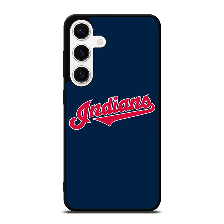 CLEVELAND INDIANS BASEBALL TEAM LOGO ICON Samsung Galaxy S24 Case Cover