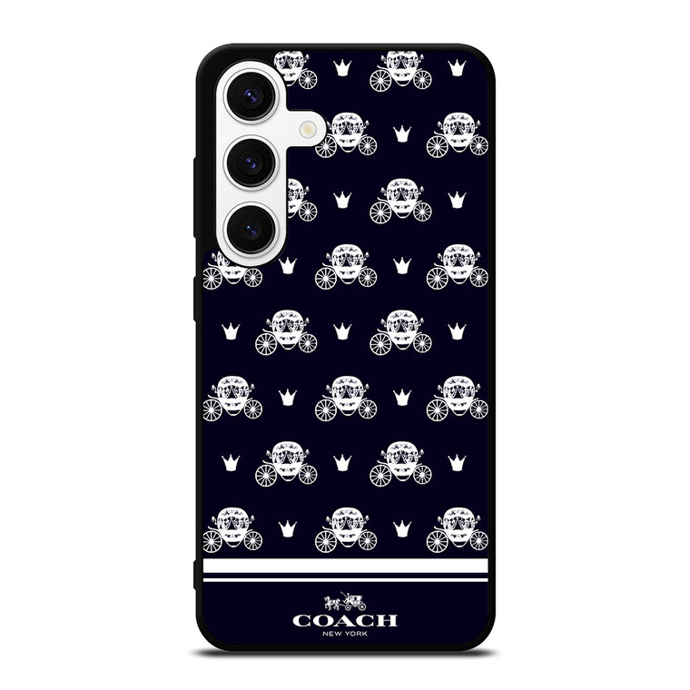 COACH NEW YORK CART Samsung Galaxy S24 Case Cover
