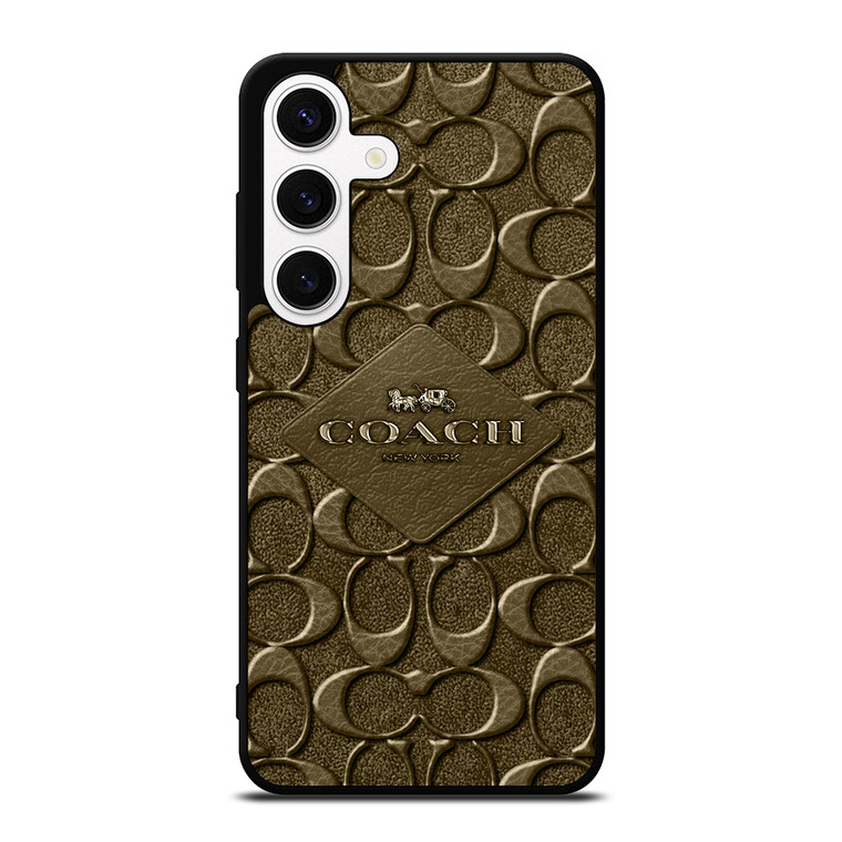 COACH NEW YORK LOGO Samsung Galaxy S24 Case Cover